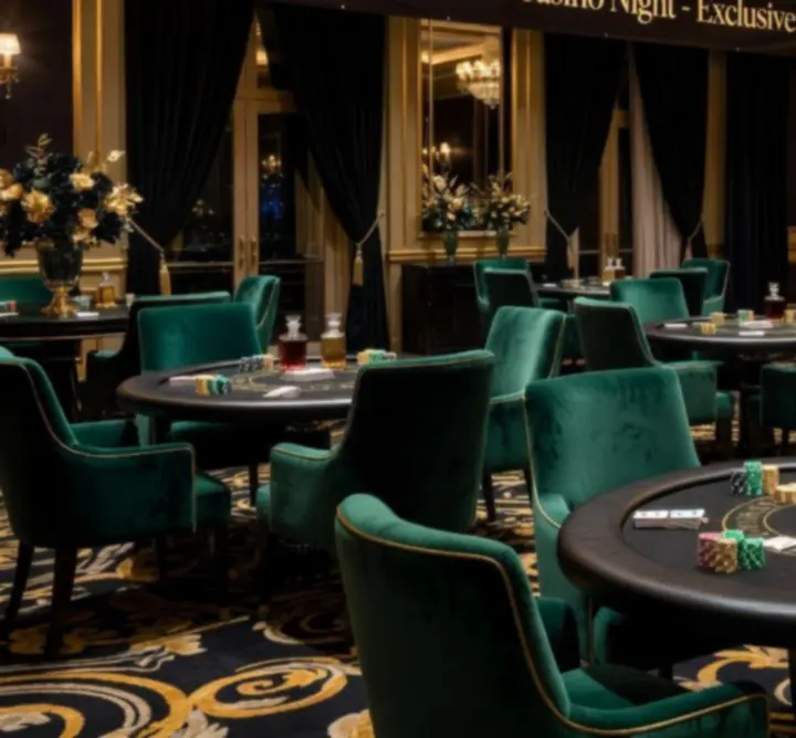 Elegáns, hangulatos rendezvényhelyszín belső tere