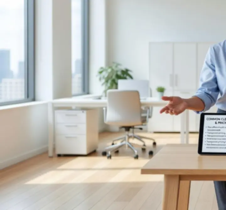Veelgestelde vragen over schoonmaaktarieven voor kantoren